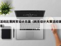 金昌活动比赛网页设计方案（网页设计大赛活动背景）